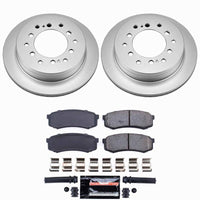 Power Stop 03-09 Lexus GX470 Rear Z23 Coated Brake Kit