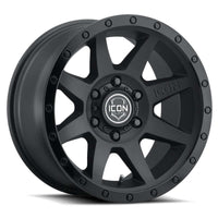 ICON Rebound 20x9 / 5x150 / 16mm / 5.625in BS Double Black Wheel