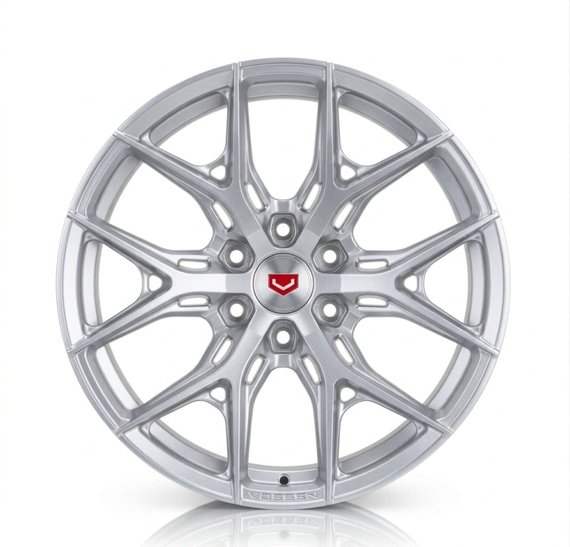 Vossen HF6-4 24x10 / 6x135 / ET35 / 87.1 / Deep - Satin Silver Wheel