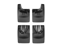 WeatherTech 16-23 Toyota Tacoma (w/Fender Flares/Molding) No Drill Mudflaps - Black