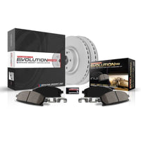 Power Stop 15-19 Ford Edge Front Z17 Evolution Geomet Coated Brake Kit