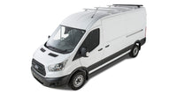 Rhino-Rack 14-21 Ford Transit 2 Door Wagon Heavy Duty RLTP 1 Bar Roof Rack - Black