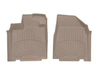 WeatherTech 2013+ Infiniti JX Front FloorLiner HP - Tan