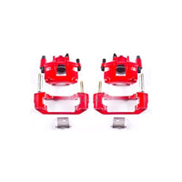 Power Stop 94-98 Ford Mustang Front Red Calipers w/Brackets - Pair