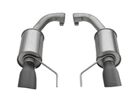 Roush 15-17 Mustang GT Black Tip Axle Back Exhaust