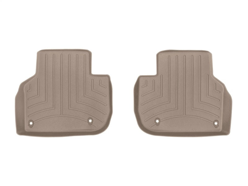 WeatherTech 2016+ Jaguar XF Rear FloorLiner - Tan