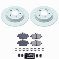 Power Stop 17-19 Infiniti QX30 Rear Z23 Coated Brake Kit