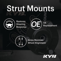KYB 21-23 Lexus ES250 (Ex. F-Sport) / 18-22 Toyota Camry / 19-22 Avalon Strut Mount Kit - Rear