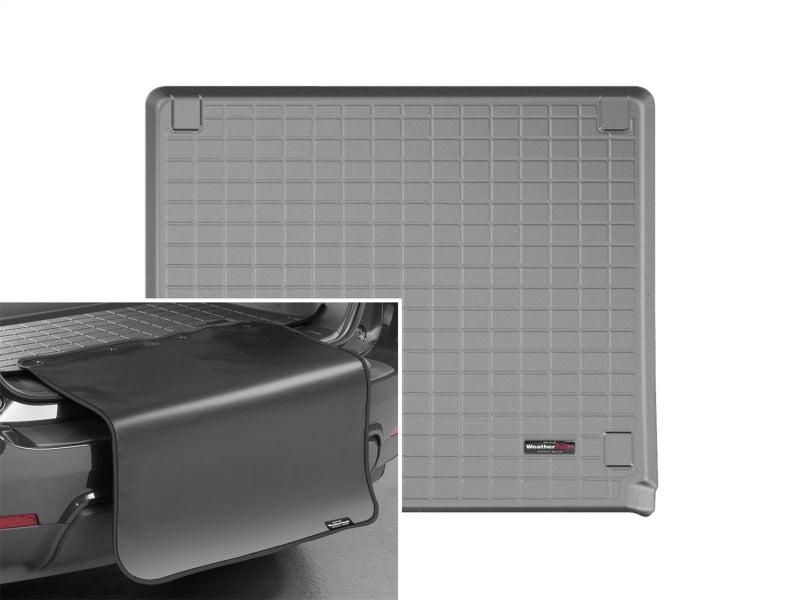 WeatherTech 2011+ Volkswagen Touareg Cargo With Bumper Protector - Grey