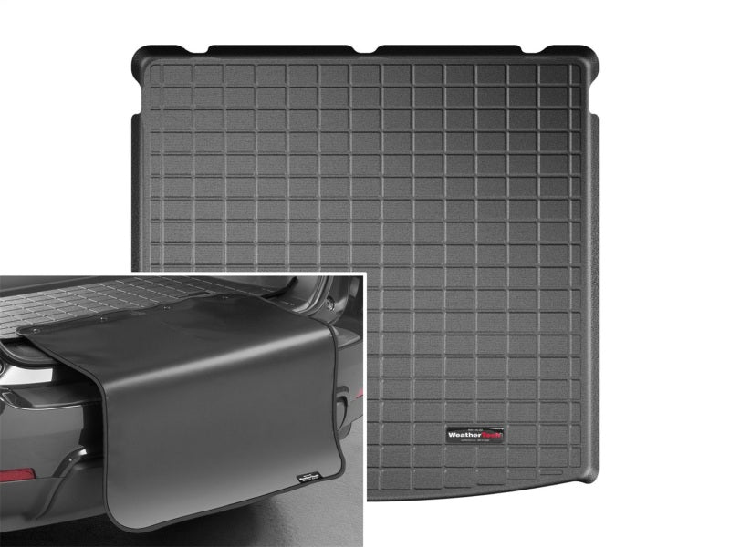 WeatherTech 2018+ Volkswagen Tiguan Cargo Liner w/ Bumper Protector - Black (5 Passenger Seating)