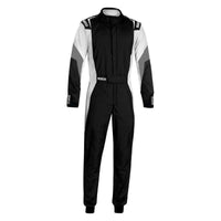 Sparco Suit Competition (Boot Cuff) 58 Black/ White
