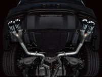 AWE 2024 Ford Mustang GT Fastback S650 RWD Track Edition Cat-Back Exhaust w/ Quad Chrome Silver Tips