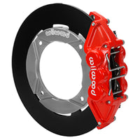 Wilwood 2019 Polaris Turbo UTV6 Rear Kit 11.25in - Red