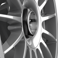 fifteen52 Podium 19x8.5 / 5x114.3 BP / 35mm ET / 73.1mm CB / 6.14in BS / Speed Silver Wheel