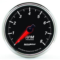 Autometer Designer Black II 3-3/8in and 2-21/16in 5 pc. Electric Speedometer Gauge