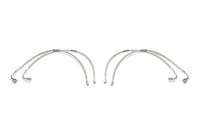 Fabtech 07-18 Jeep JK 4WD Front & Rear Extended Brake Line Kit