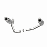 MagnaFlow Direct Fit Catalytic Conv 05-06 Dodge Dakota/2006 Mitsubishi Raider 3.7L Y-Pipe Assembly