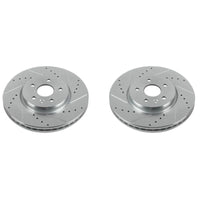 Power Stop 13-16 Chevrolet Trax Front Evolution Drilled & Slotted Rotors - Pair