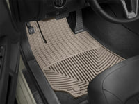WeatherTech 10+ Mercedes-Benz E-Class Sedan (W212) Front Rubber Mats - Tan
