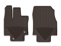 WeatherTech 2020-2022 Toyota Highlander Front Rubber Mats - Cocoa