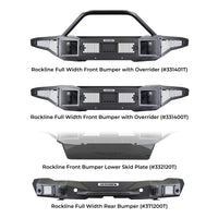 Go Rhino 21-24 Ford Bronco 2/4dr (Excl. Sport) Rockline Rear Full Width Bumper