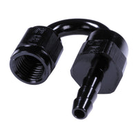 Russell 4AN ProClassic Crimp 180 Degree Hose End - Black