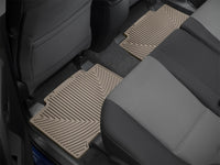 WeatherTech 13+ Toyota RAV4 Rear Rubber Mats - Tan