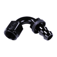 Russell 8AN Twist-Lok 120 Degree Hose End - Black