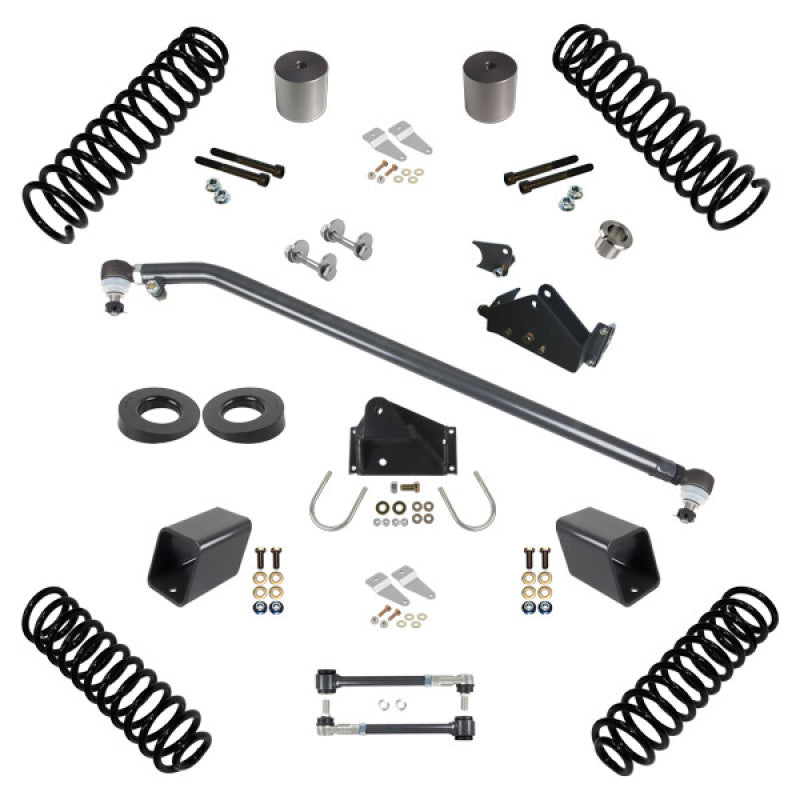 Synergy 07-18 Jeep Wrangler JKU 4 DR 3.0in Lift Stage 1.5 Suspension System