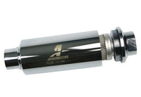 Aeromotive Pro-Series In-Line Filter - AN-12 - 40 Micron SS Element - Nickel Chrome Finish