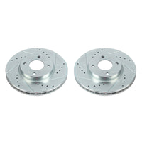 Power Stop 18-19 Nissan Kicks Front Evolution Drilled & Slotted Rotors - Pair