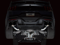 AWE 2024 Ford Mustang Dark Horse S650 RWD Track Edition Cat-Back Exhaust w/ Quad Diamond Black Tips