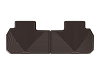 WeatherTech 2018+ Buick Enclave Rear Rubber Mats - Cocoa