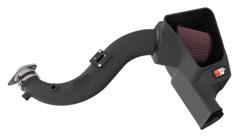 K&N 2024 Ford Mustang Ecoboost L4-2.3L F/L Turbo AirCharger - Cold Air Intake System