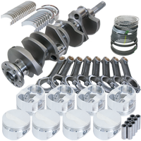 Eagle Ford FE 4.125in Crank 6.700in I-Beam Rods -7cc Flat Top 4.185in Pistons Rotating Assembly