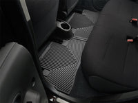 WeatherTech 08+ Nissan Cube Rear Rubber Mats - Black