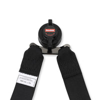 RaceQuip Black FIA CAMLOCK 6pt 2in Pull Down Lap FHR