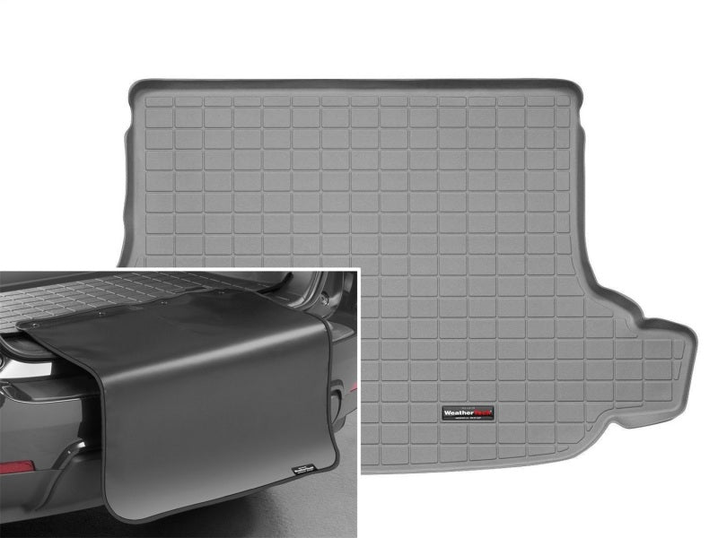 WeatherTech 09-13 Subaru Forester Cargo Liners w/ Bumper Protector - Grey