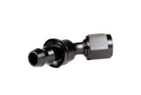 Fleece Performance Universal -6AN 45Deg to Hose Barb - Black
