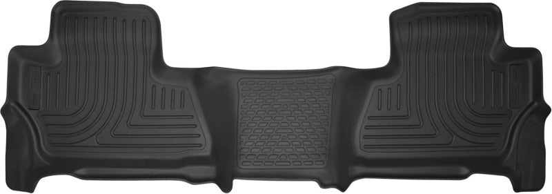 Husky Liners 15-20 Chevrolet Tahoe/GMC Yukon WeatherBeater 2nd Row Floor Liner - Black