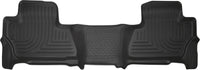 Husky Liners 15-20 Chevrolet Tahoe/GMC Yukon WeatherBeater 2nd Row Floor Liner - Black