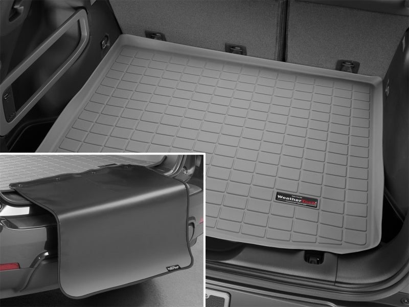 WeatherTech 2025 Kia EV6 Trunk Cargo Liner w/Bumper Protector - Grey