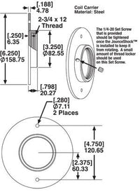 SPC Performance END MOUNT & ADAPTOR ASSY
