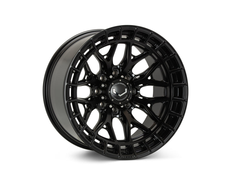 Vossen HFX-1 20x9 - 8x180 - ET0 - Deep Face - 124.3 - Satin Black Wheel
