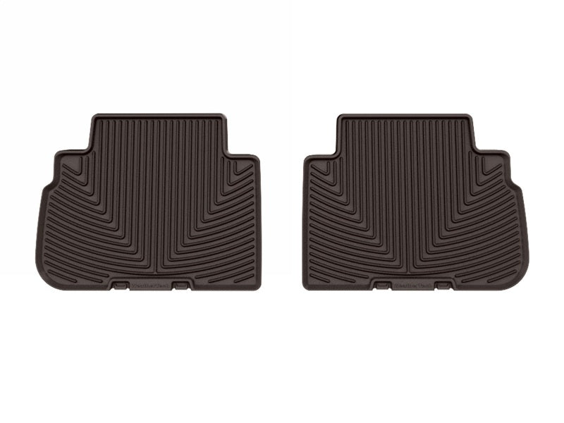 WeatherTech 19-24 Subaru Forester Rear All-Weather Floor Mats - Cocoa