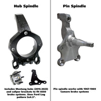 Ridetech 70-81 Chevrolet Camaro / Pontiac Firebird (2nd Gen) Front Perf. Subframe w/ Hub Spindle