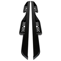 Westin 07-18 Jeep Wrangler JK Unlimited Outlaw Drop Nerf Step Bars - Textured Black