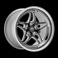 Weld S81 18x10 / 5x4.75 BP / 7.1in BS Black Wheel (High Pad) - Non-Beadlock