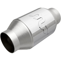 MagnaFlow Premium High Flow Metallic Converter 4in OD - 2.5in In / 2.5in Out