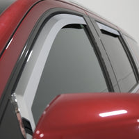 Putco 16-20 Nissan Titan Crew Cab (Set of 4) Element Chrome Window Visors